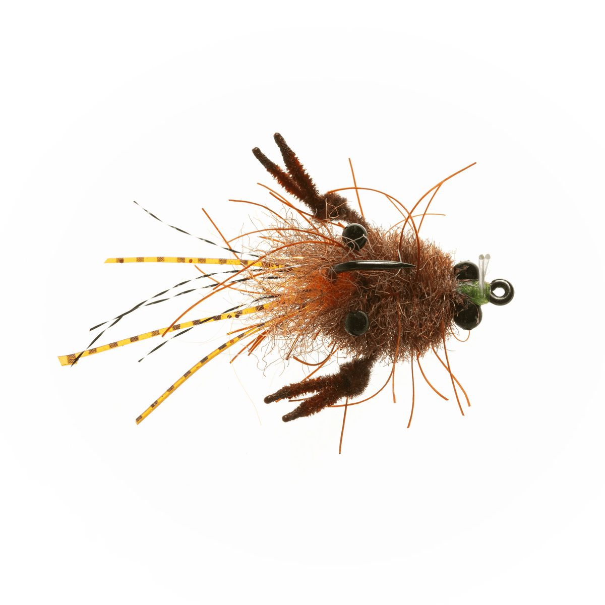 EP TARANTULA CRAB Enrico Puglisi MOTTLED BROWN - #1 Flies Rivers and Glen Trading Co