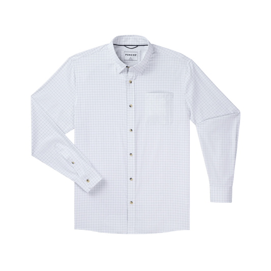 Poncho The Palmetto Poncho Men's Long Sleeve Button Down Shirts Rivers and Glen Trading Co