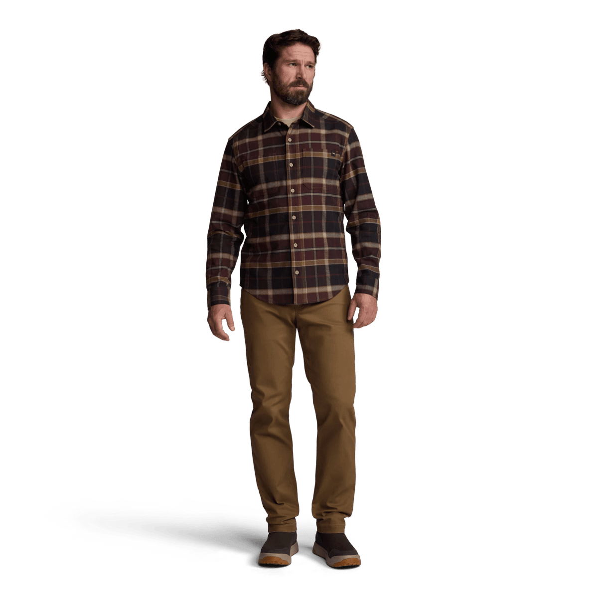 Sitka Ashland Lightweight Flannel Shirt Sitka Men's Long Sleeve Button Down Shirts Rivers and Glen Trading Co