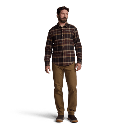 Sitka Ashland Lightweight Flannel Shirt Sitka Men's Long Sleeve Button Down Shirts Rivers and Glen Trading Co