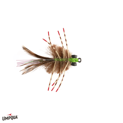 IMPROVED MERKIN Umpqua BROWN/TAN 04 Flies Rivers and Glen Trading Co
