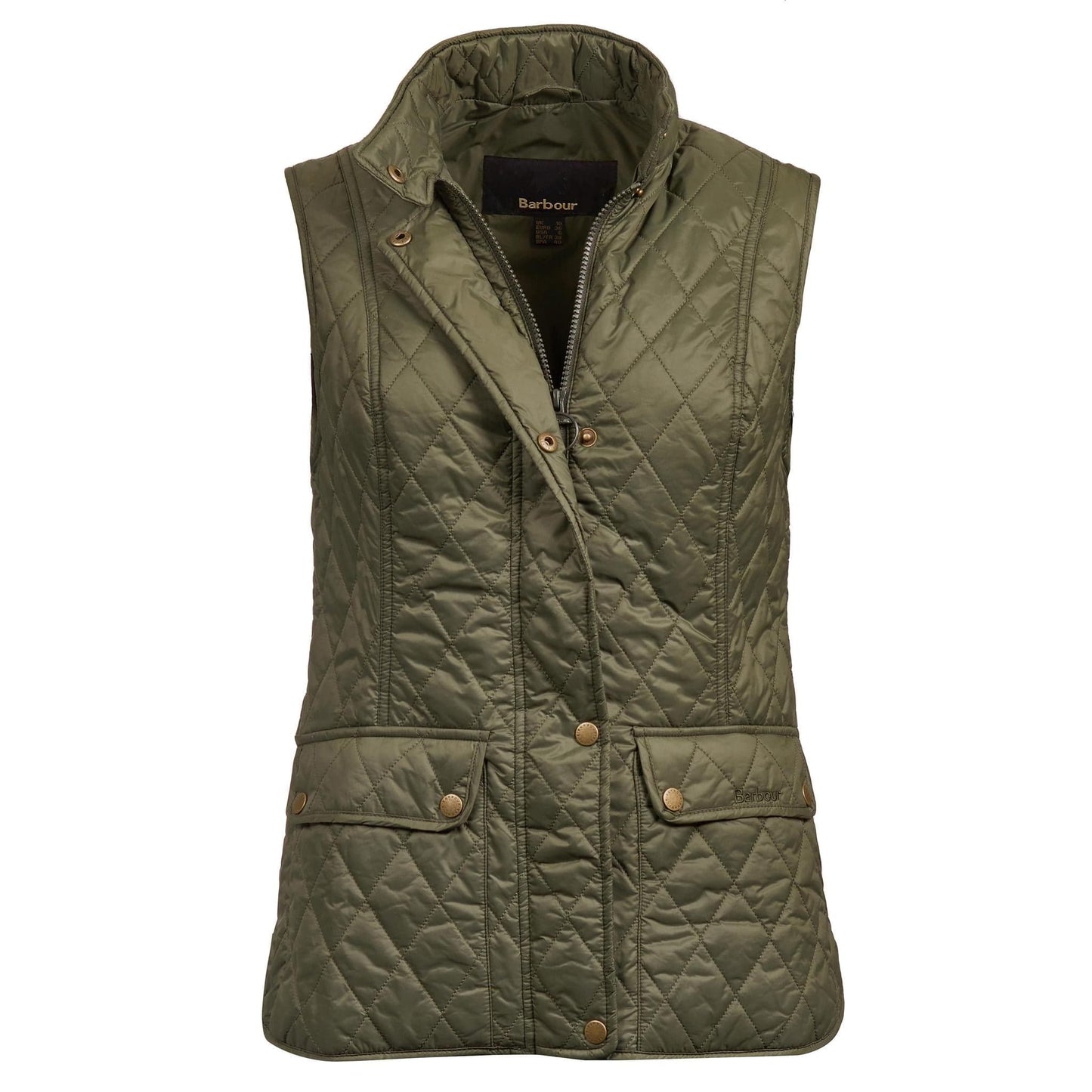Barbour Women's Otterburn Gilet Barbour Olive / 4 Women's Vests Rivers and Glen Trading Co