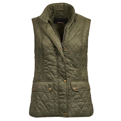 Barbour Women's Otterburn Gilet Barbour Olive / 4 Women's Vests Rivers and Glen Trading Co