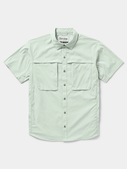 Duck Camp Men's Lightweight Fishing Shirt- SS Duck Camp Seafoam / L Men's Short Sleeve Button Down Shirts Rivers and Glen Trading Co