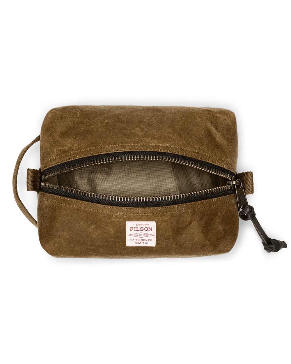 Filson Tin Cloth Dopp Kit Filson Luggage Rivers and Glen Trading Co