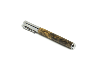 Roots & Jones California Buckeye Burl Magnetic Rollerball Pen Roots & Jones Pens Rivers and Glen Trading Co
