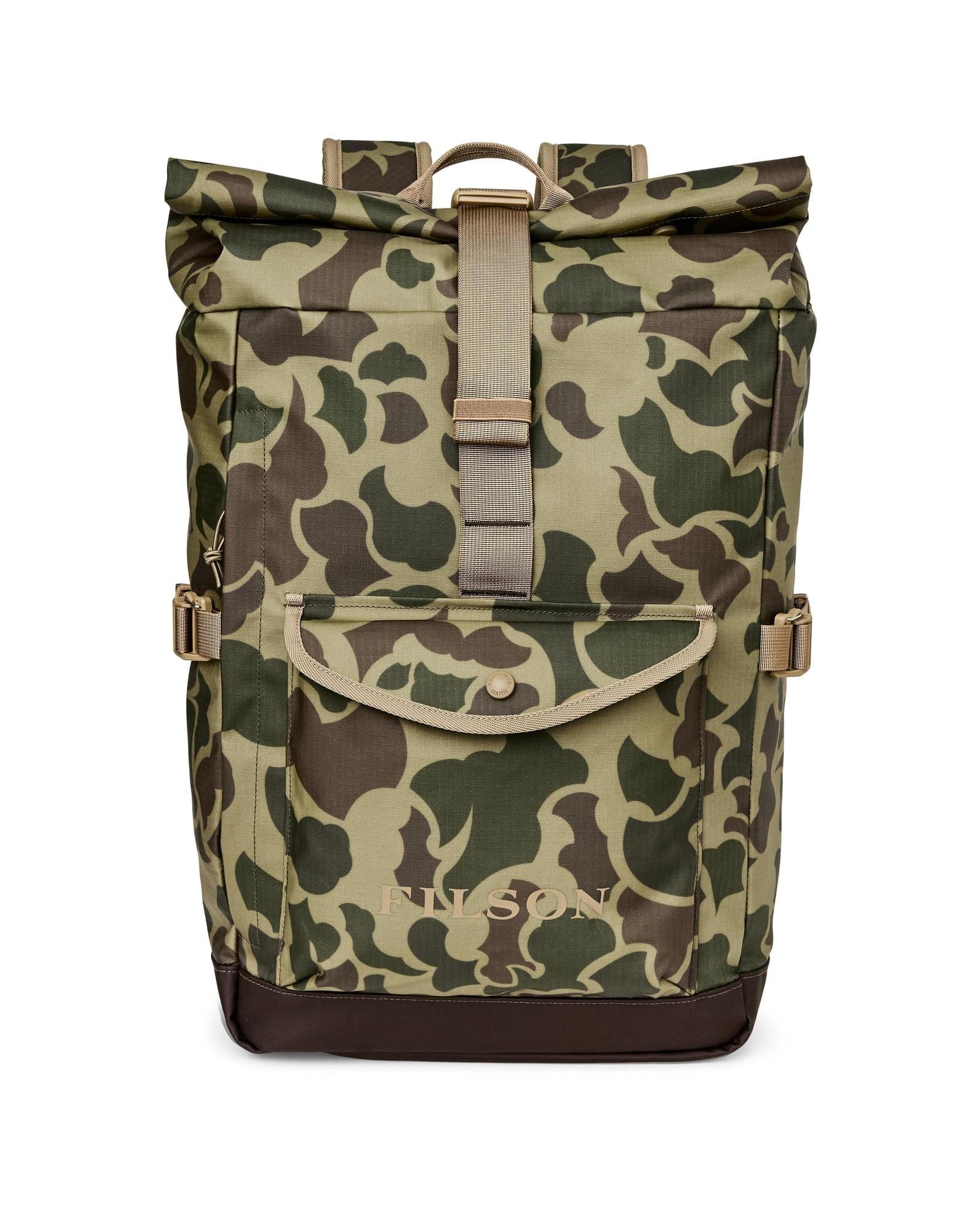 Filson All-Weather Backpack Filson Tundra Shrub Camo Luggage Rivers and Glen Trading Co