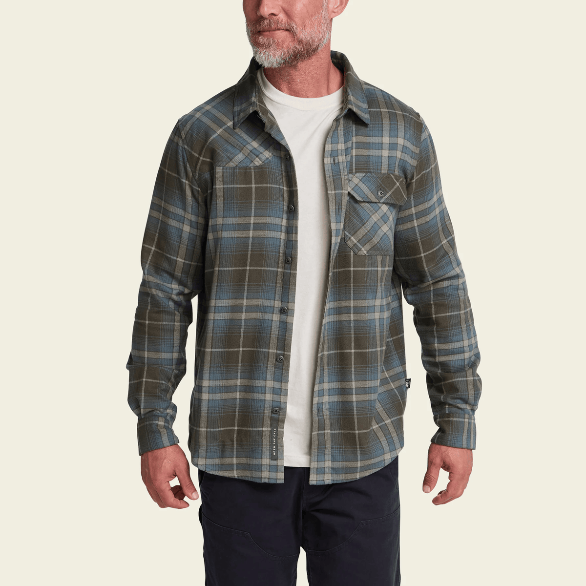 Howler Brothers Harker's Flannel Howler Brothers Men's Long Sleeve Button Down Shirts Rivers and Glen Trading Co