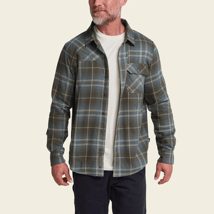 Howler Brothers Harker's Flannel Howler Brothers Men's Long Sleeve Button Down Shirts Rivers and Glen Trading Co