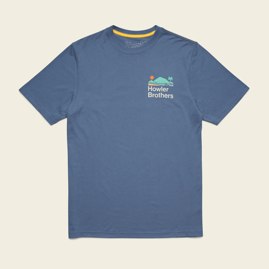 Howler Brothers Bahia de Howler Tee Shirt Howler Brothers Short Sleeve Tee Shirts Rivers and Glen Trading Co
