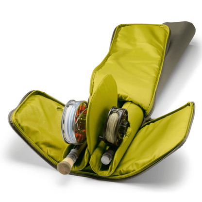 Orvis Rod and Reel Case Orvis Dusty Olive / Double Luggage Rivers and Glen Trading Co