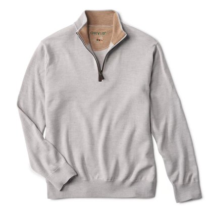 Orvis Merino Wool Quarter-Zip Sweater 2.0