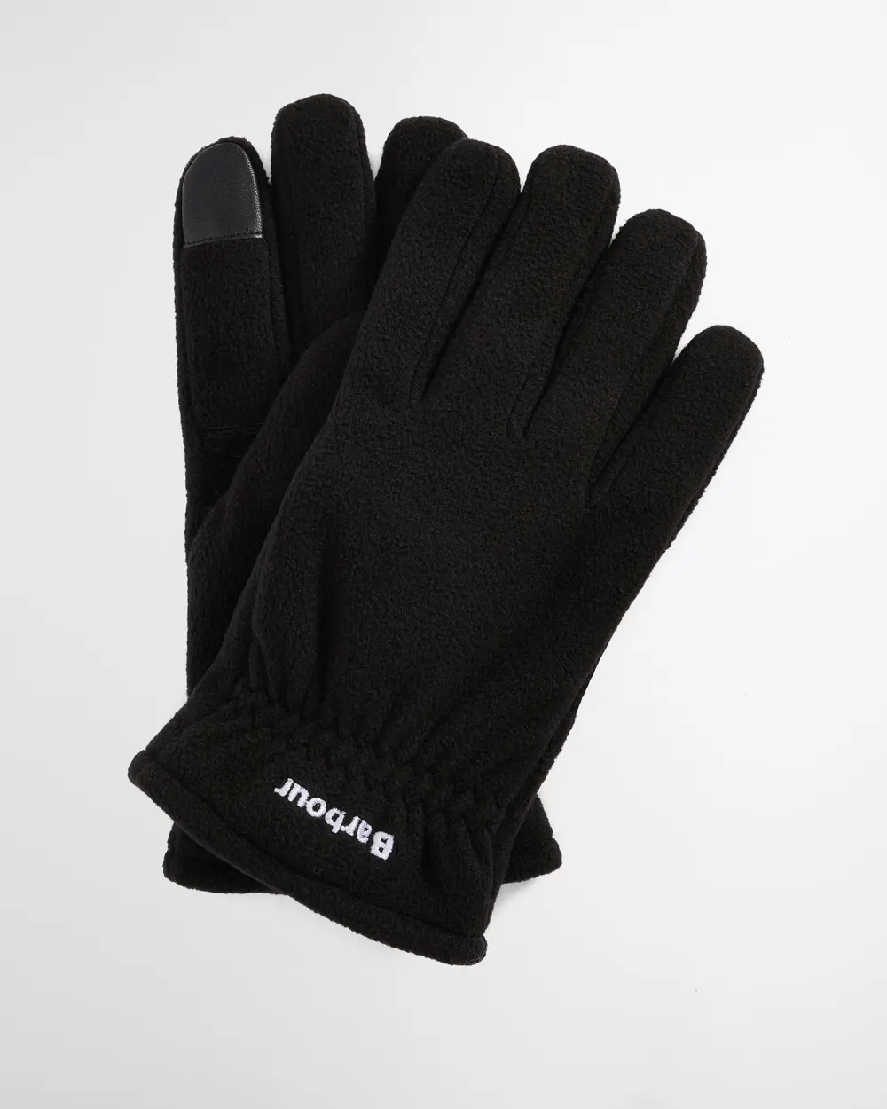 Barbour Coalford Fleece Gloves Barbour Black / M Men's Gloves Rivers and Glen Trading Co