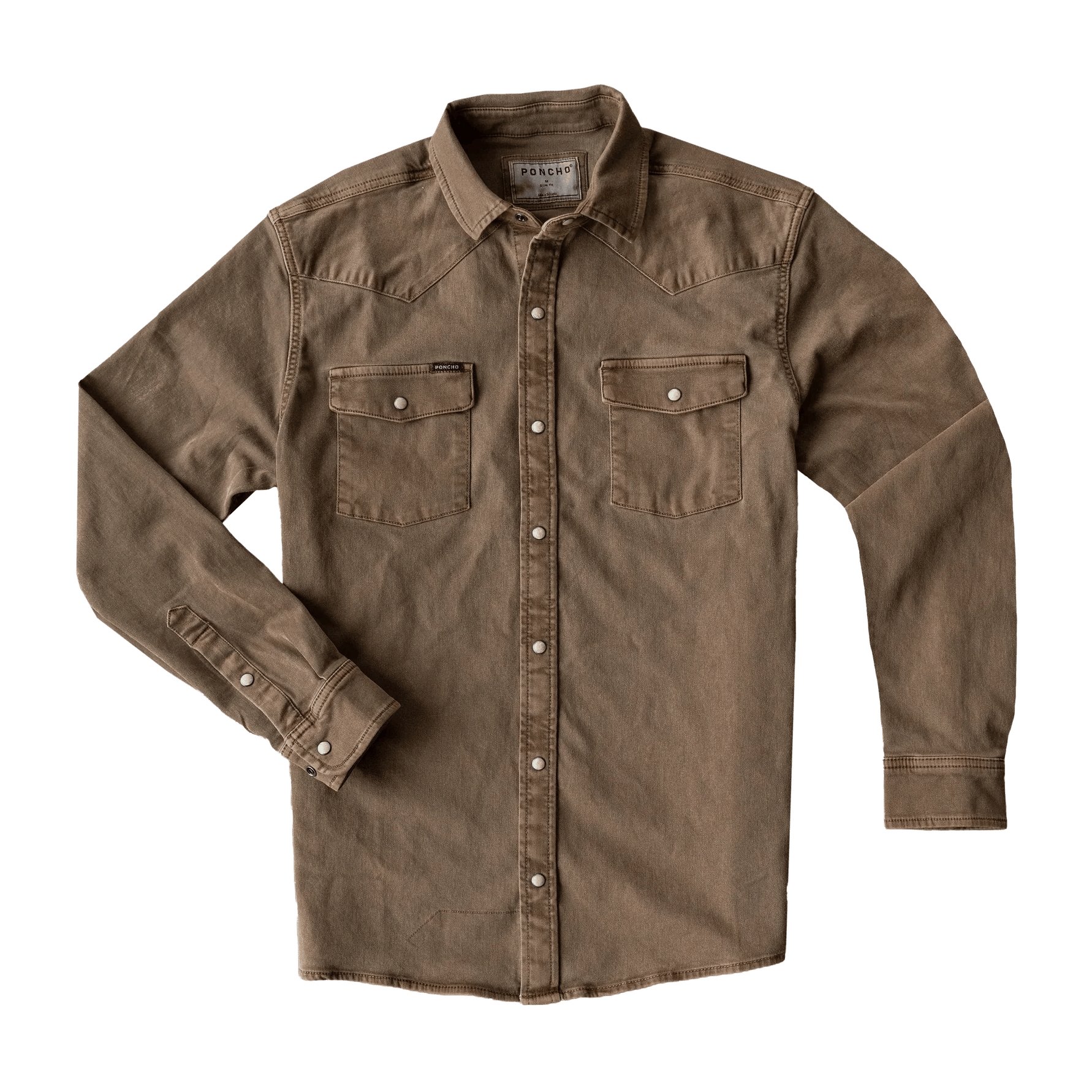 Poncho The Cotulla Poncho Men's Long Sleeve Button Down Shirts Rivers and Glen Trading Co