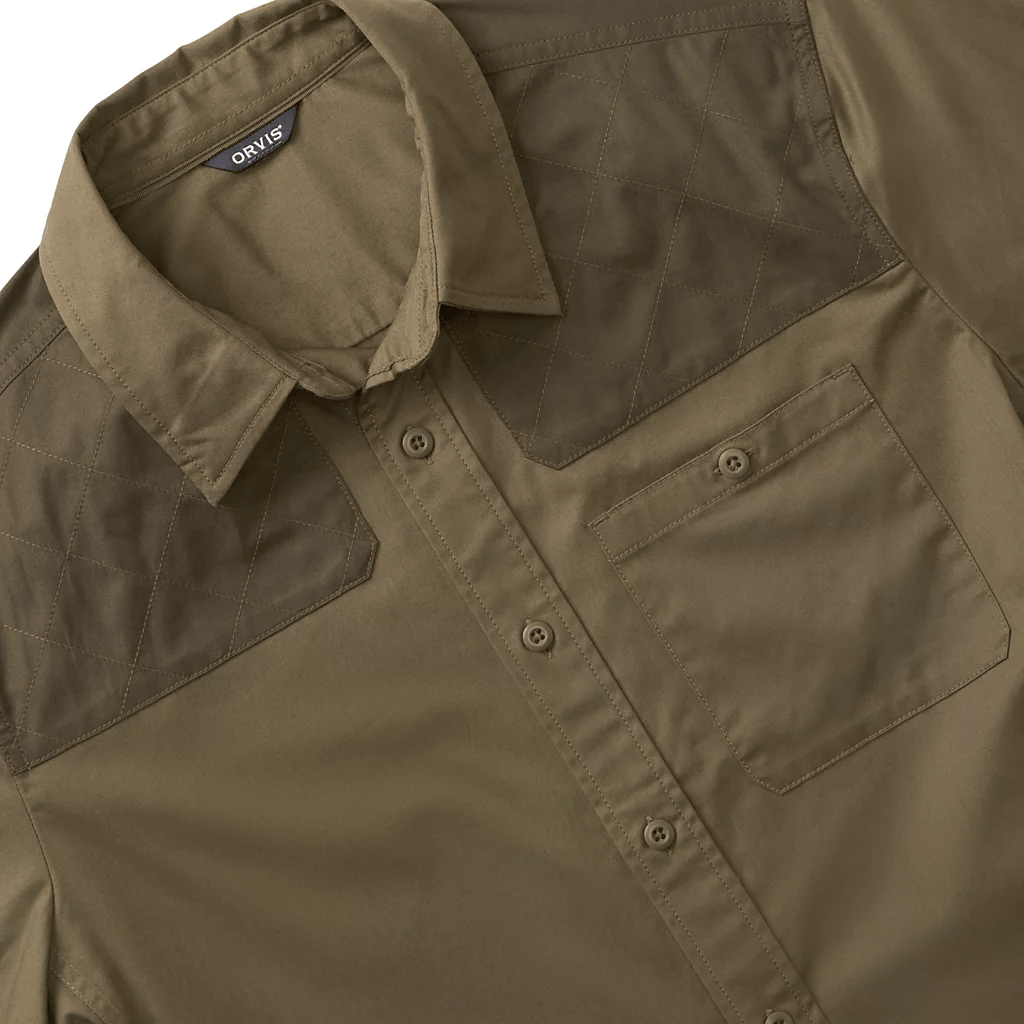Orvis Men’s Midweight Long-Sleeve Shooting Shirt Orvis Men's Long Sleeve Hunting Shirts Rivers and Glen Trading Co