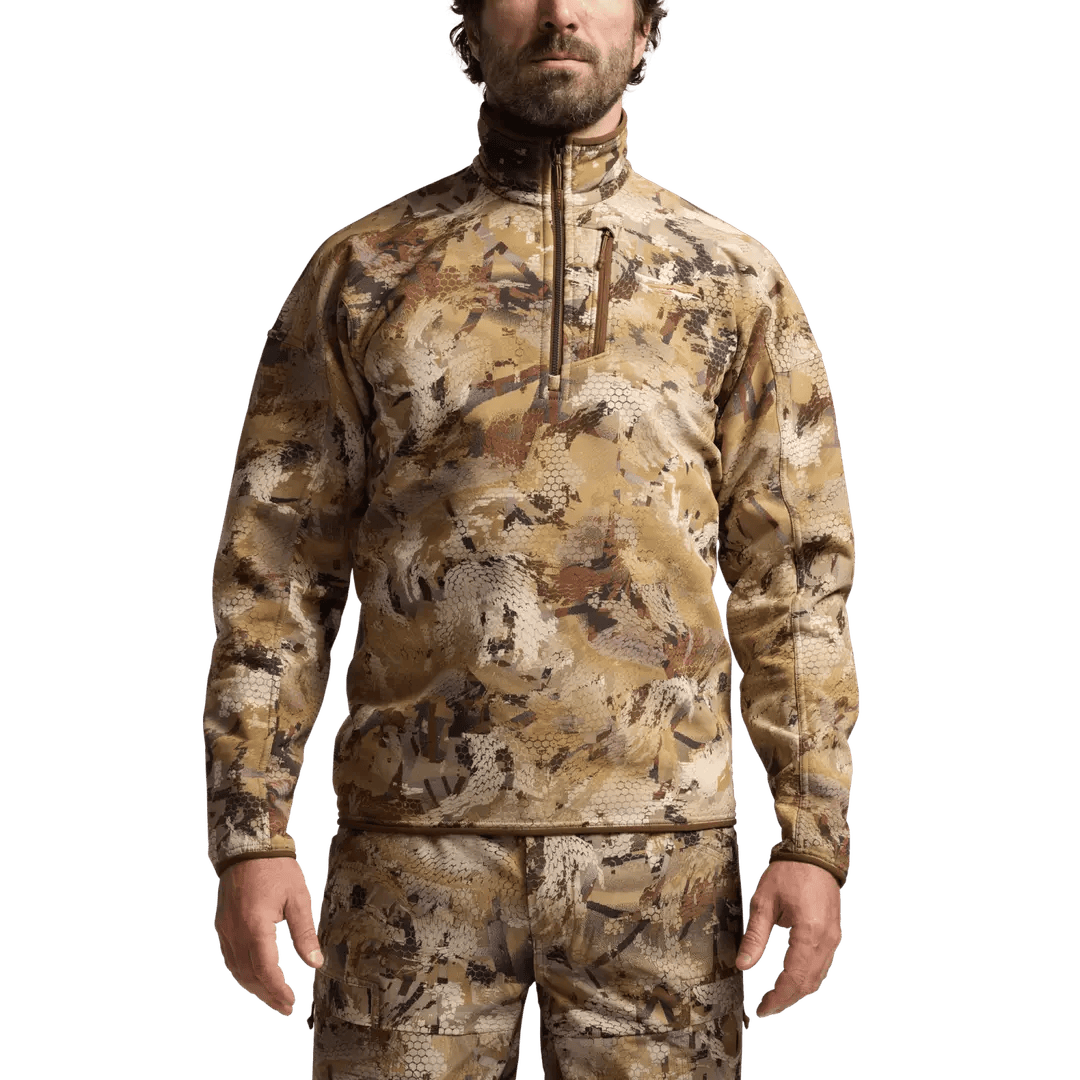 Sitka Alpha Fleece 1/4 Zip Pullover Sitka Men's Hunting Jackets Rivers and Glen Trading Co