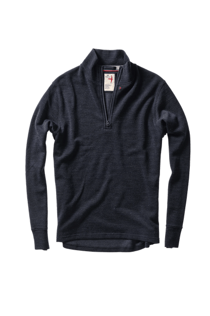 Relwen Wool/Cttn Quarter-Zip