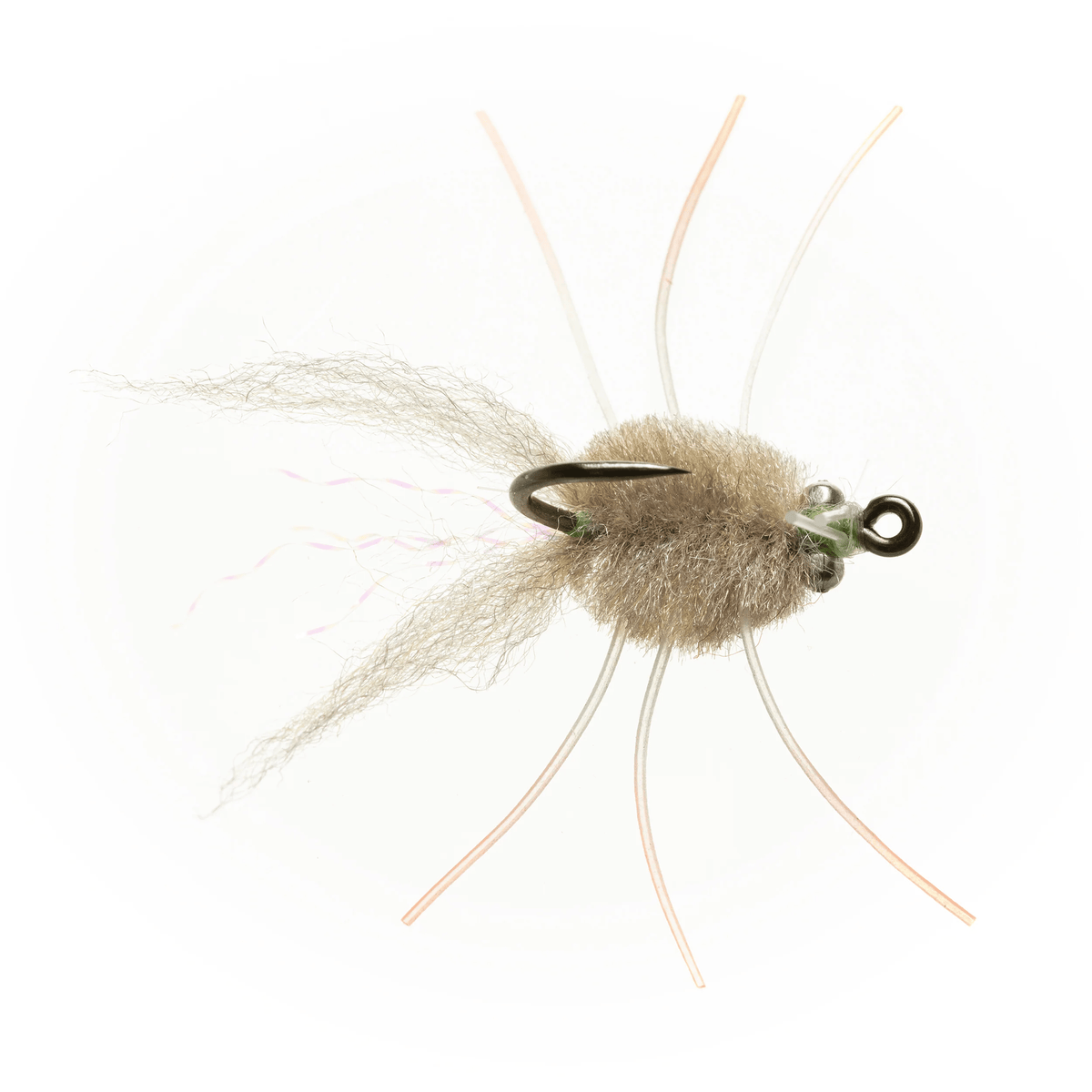 EP MICRO CRAB Enrico Puglisi SAND - #8 BC Flies Rivers and Glen Trading Co