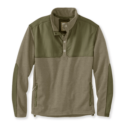 TSG Cashiers Pullover TSG Olive/Taupe / M Men's Pullovers Rivers and Glen Trading Co