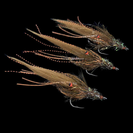 Redfish Tickler Sight Cast Copper/Rust 1/0 Flies Rivers and Glen Trading Co