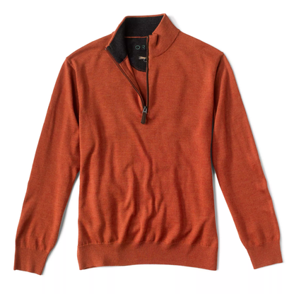 Merino Wool Quarter-Zip Sweater 2.0 - Rivers & Glen Trading Co.