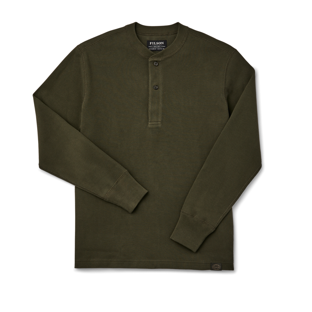 Filson Waffle Knit Thermal Crewneck