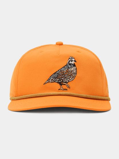 Duck Camp Bobwhite Quail Hat Duck Camp Blaze Orange Headwear Rivers and Glen Trading Co