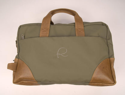 R&G Bush Plane Carry On Duffle Rivers & Glen Trading Co. Moss with Dark Oryx Luggage Rivers and Glen Trading Co