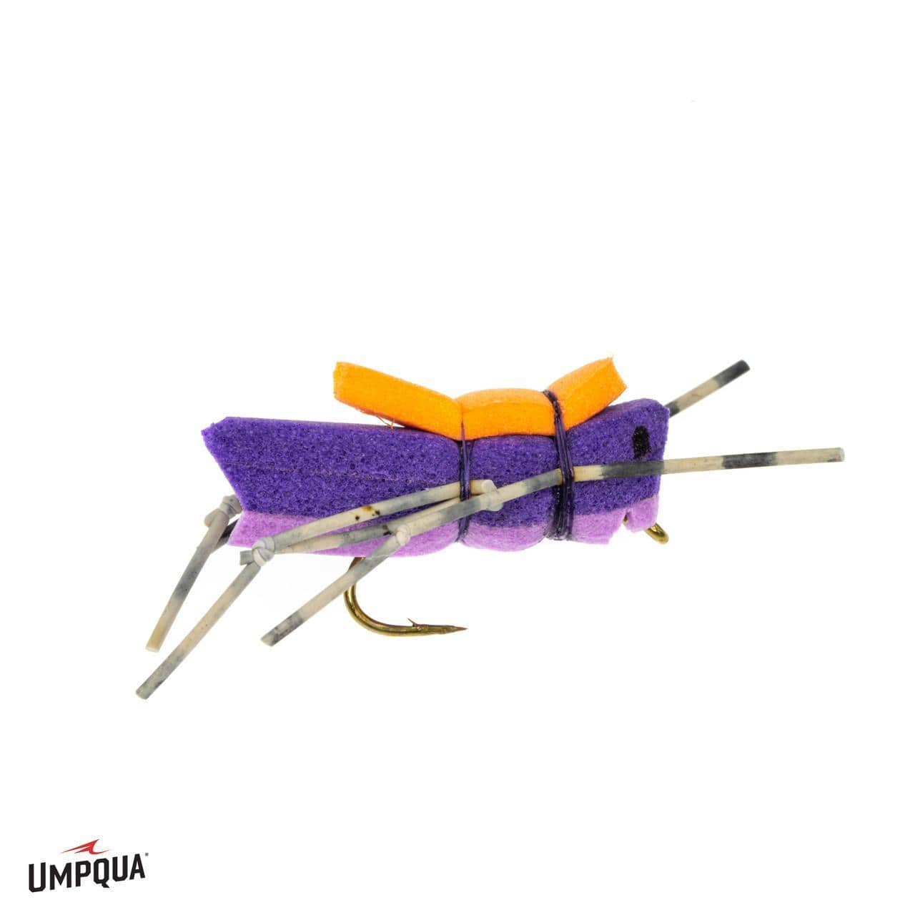 FOAM HOPPER Umpqua PURPLE 12 Flies Rivers and Glen Trading Co