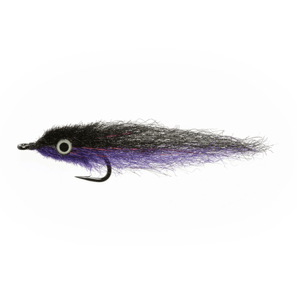 EP PERFECT MINNOW Enrico Puglisi BLACK / PURPLE - #2 Flies Rivers and Glen Trading Co