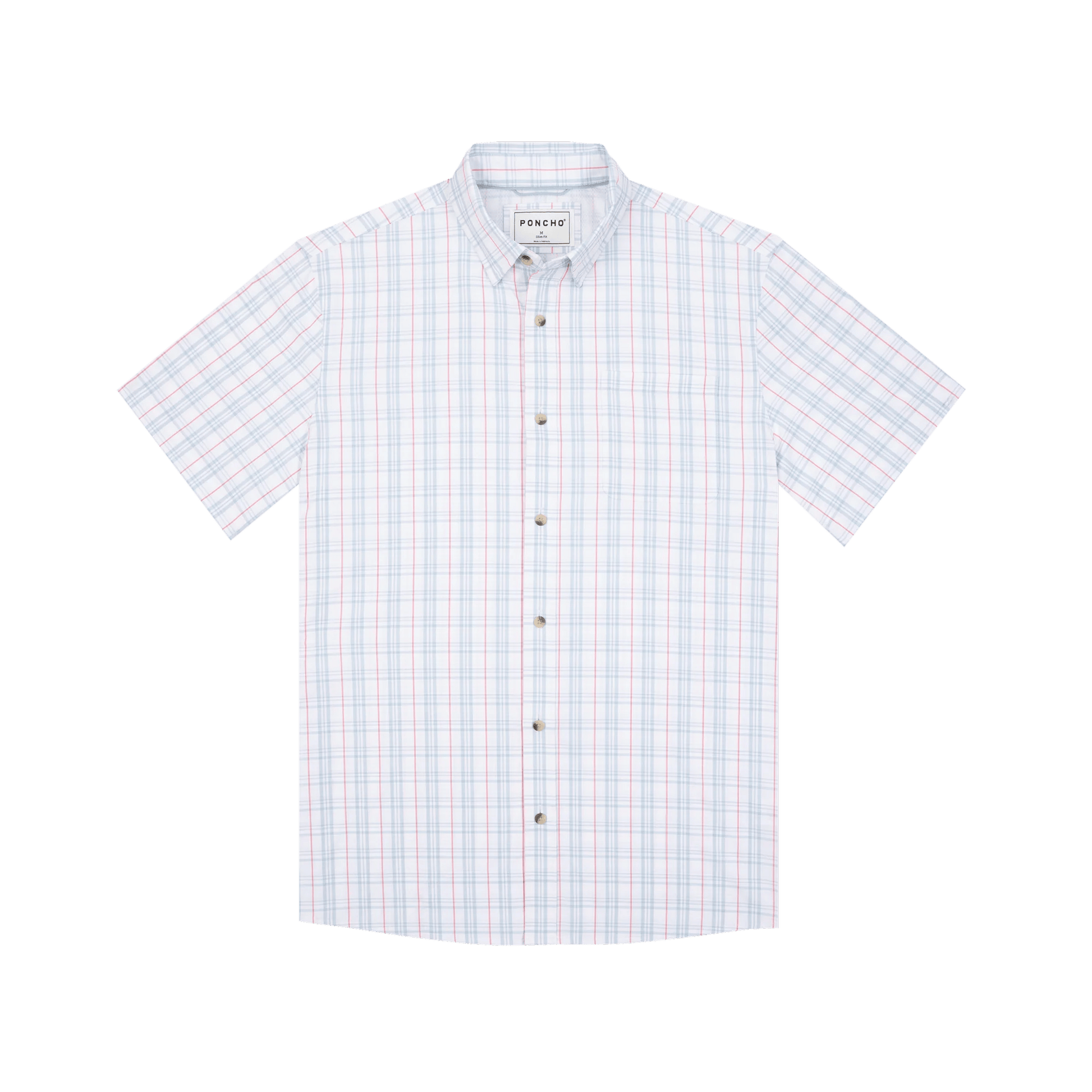Poncho The Mullet Poncho Men's Short Sleeve Button Down Shirts Rivers and Glen Trading Co
