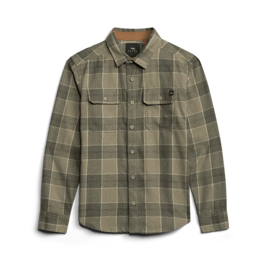 Sitka Hardwood Heavyweight Flannel Shirt Sitka Men's Long Sleeve Button Down Shirts Rivers and Glen Trading Co