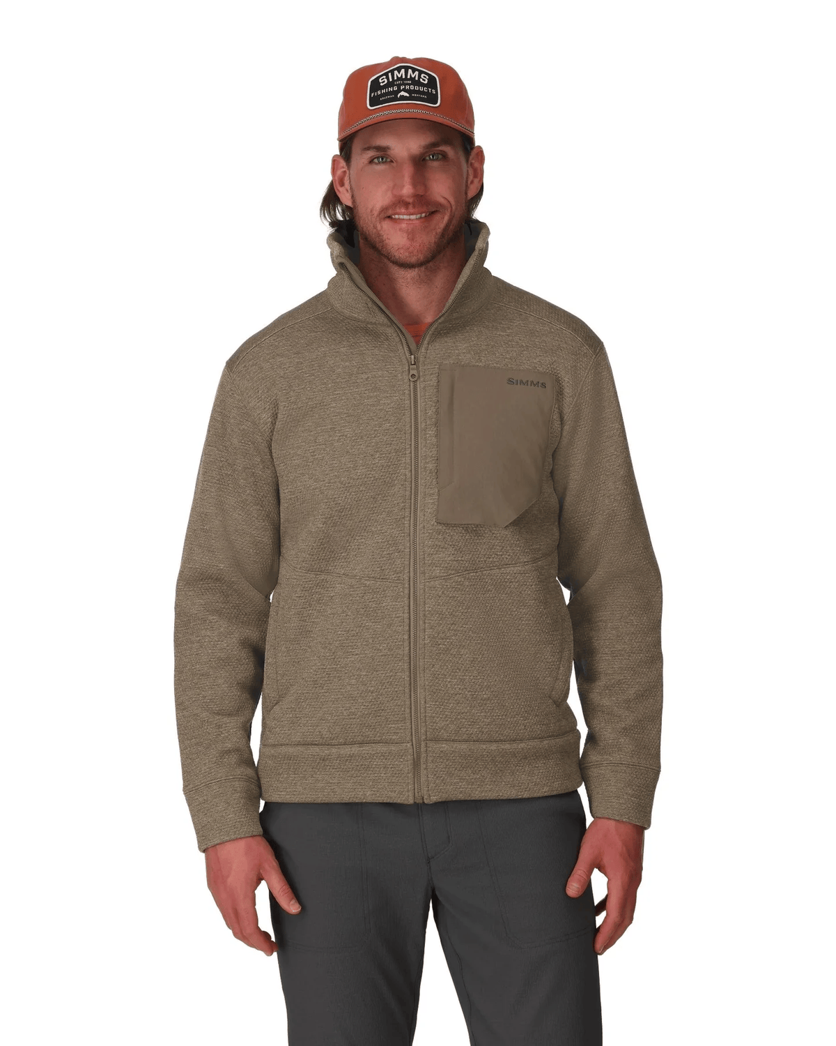 Simms Men's Harbor Fleece Simms Men's Jacket's Rivers and Glen Trading Co