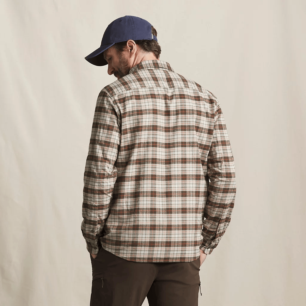 Orvis Flat Creek Tech Flannel Orvis Men's Long Sleeve Button Down Shirts Rivers and Glen Trading Co
