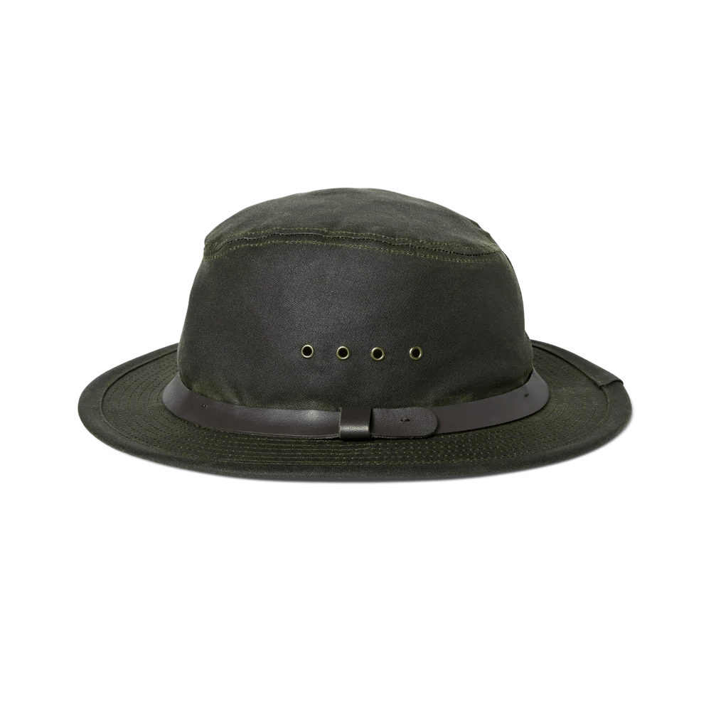 Filson Tin Cloth Packer Hat Filson Headwear Rivers and Glen Trading Co