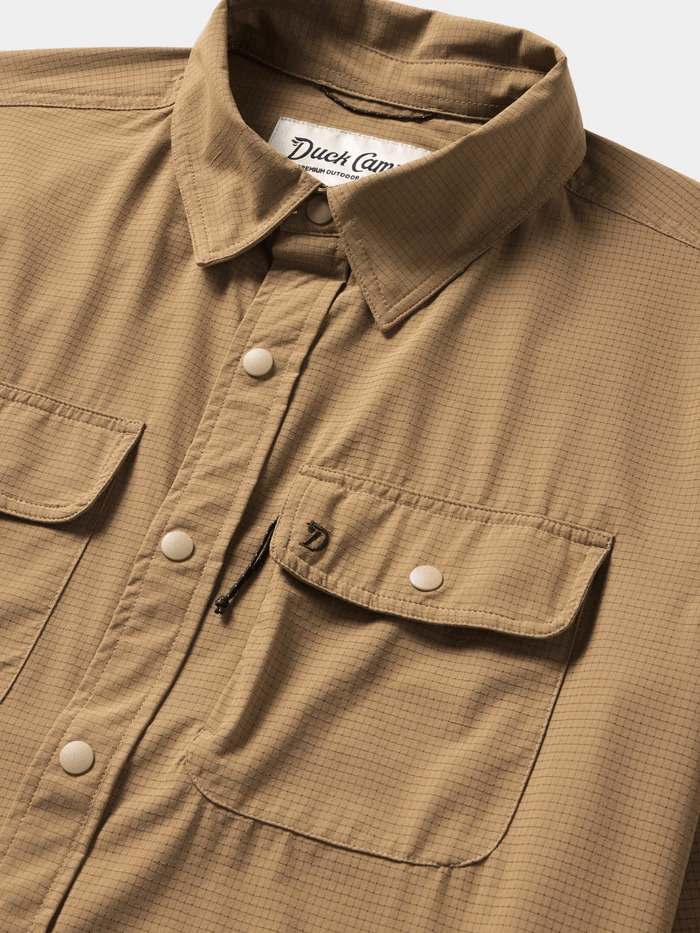 Duck Camp Cast & Blast Perforated Shirt - Long Sleeve Duck Camp Men's Long Sleeve Button Down Shirts Rivers and Glen Trading Co