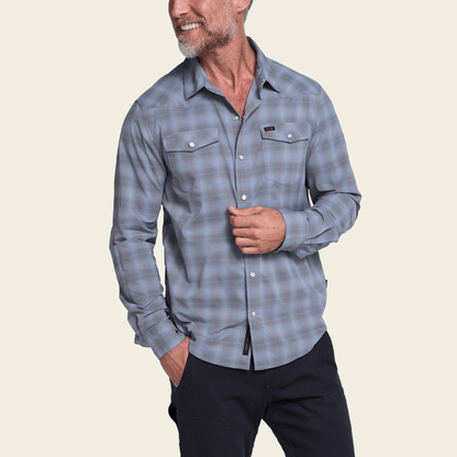 Howler Brothers H Bar B Tech Longsleeve Howler Brothers Men's Long Sleeve Button Down Shirts Rivers and Glen Trading Co