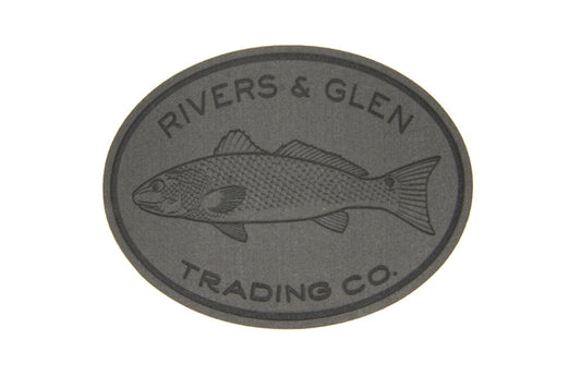 R&G Oval Redfish Fly Patch Wedge Fly Patch Rivers and Glen Trading Co