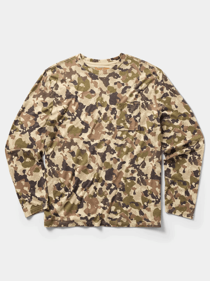 Duck Camp Men's Essential drirelease® Crew Duck Camp Wetland / M Men's Long Sleeve Crew Shirts Rivers and Glen Trading Co