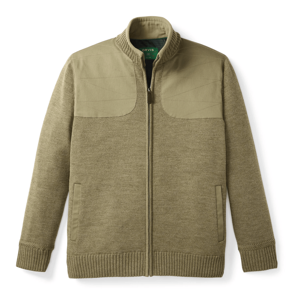 Orvis Ultimate Foul-Weather Sweater Orvis Sagewood / XL Men's Pullovers Rivers and Glen Trading Co