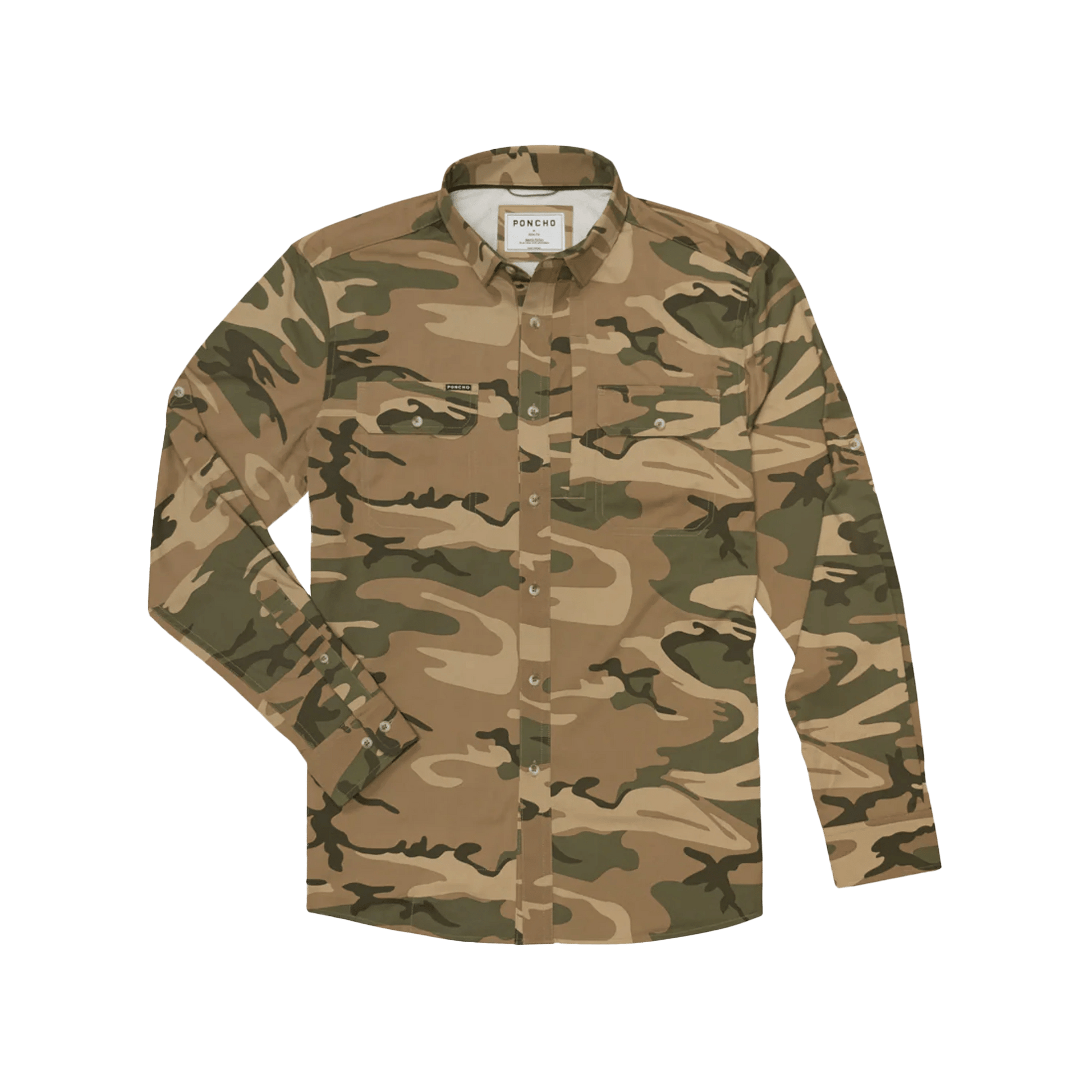 Poncho The San Juan Poncho Men's Long Sleeve Button Down Shirts Rivers and Glen Trading Co