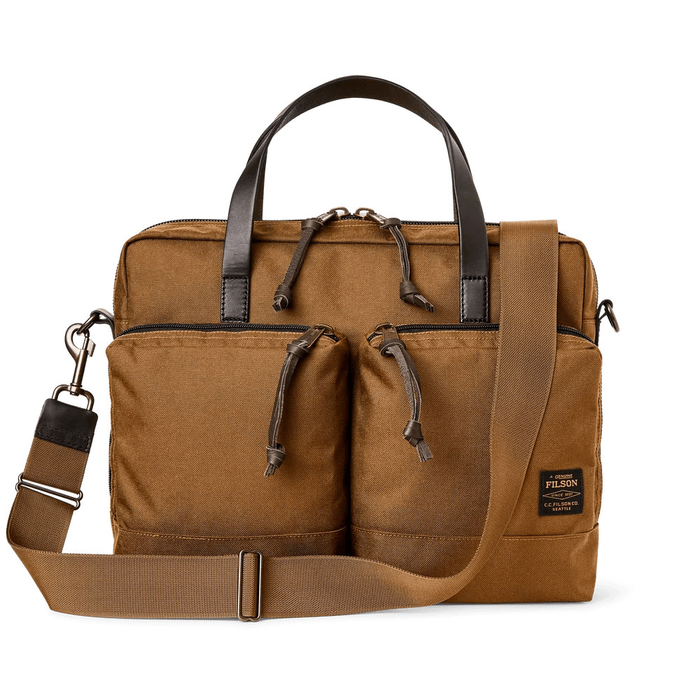 Filson Dryden Briefcase Filson Whiskey Luggage Rivers and Glen Trading Co