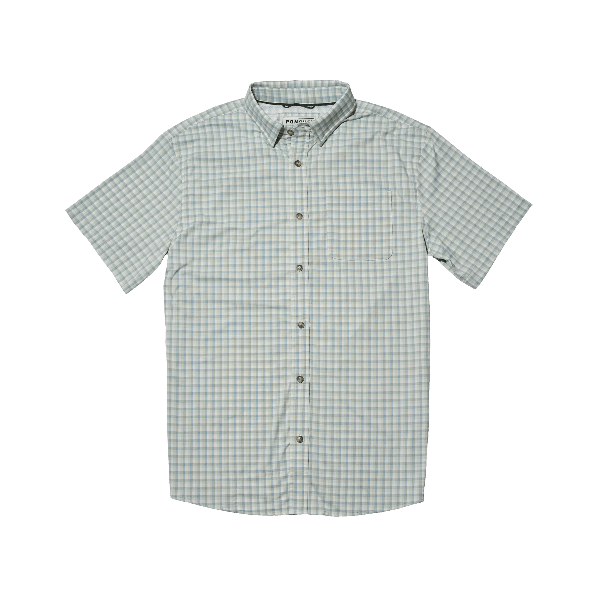 Poncho The Kawakawa Poncho Men's Short Sleeve Button Down Shirts Rivers and Glen Trading Co