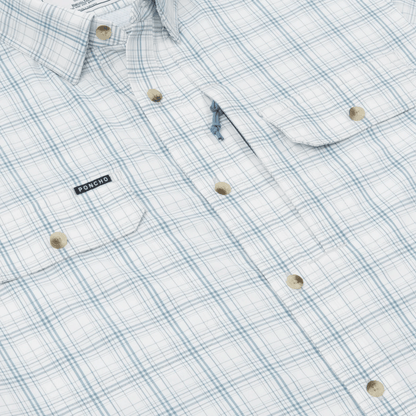 Poncho The Silver King Poncho Men's Long Sleeve Button Down Shirts Rivers and Glen Trading Co