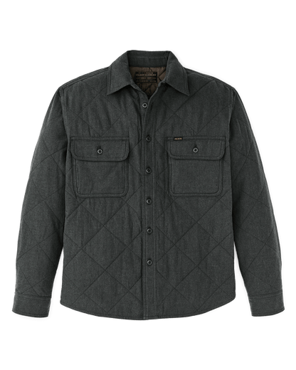 Filson Insulated Flannel Shirt Filson Charcoal / XXL Men's Long Sleeve Button Down Shirts Rivers and Glen Trading Co
