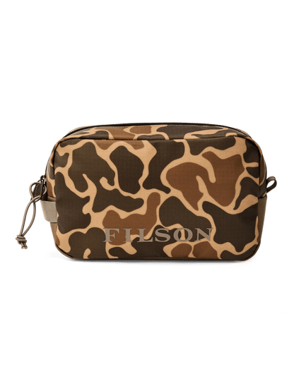 Filson All-Weather Dopp Kit Filson Buckskin Camo Luggage Rivers and Glen Trading Co