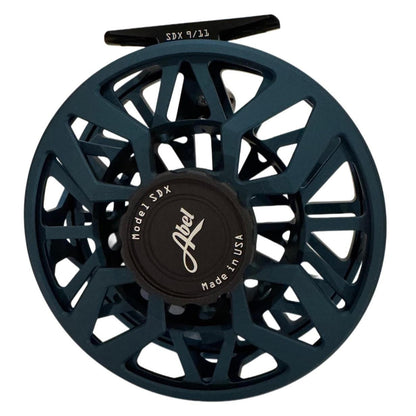 Abel SDX Reel Abel Reels Deep Blue (Satin Black Drag Knob/Black Handle) / 9/11 Reels Rivers and Glen Trading Co