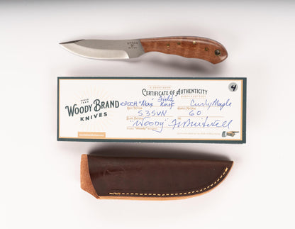 Woody Handmade Cutlery Epoch "Max" Field Knife