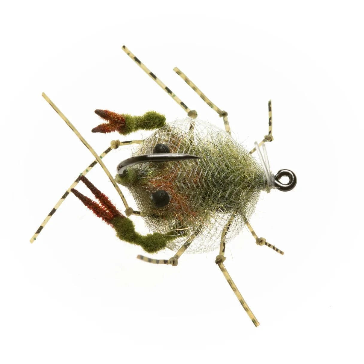 DESCENDENT CRAB Enrico Puglisi OLIVE - #1 Flies Rivers and Glen Trading Co