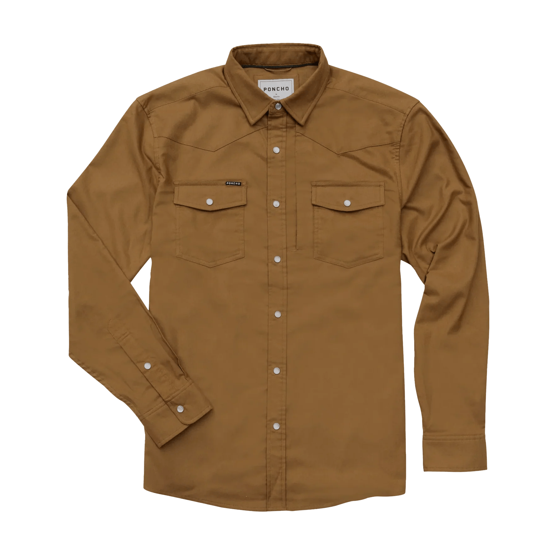 Poncho The Cheyenne Poncho Men's Long Sleeve Button Down Shirts Rivers and Glen Trading Co